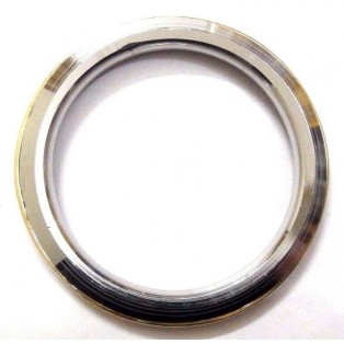 HEAVY Stainless Steel & Brass Bracelet Wristlet Wristband Kada Kadaa - Men Women